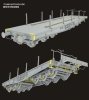 T-Model TK3501AG German 80T Type SSyms Flatcar Schwerer Platformwagen w/ Early Feature (Tank Not Included) (Gold Version) 1/35